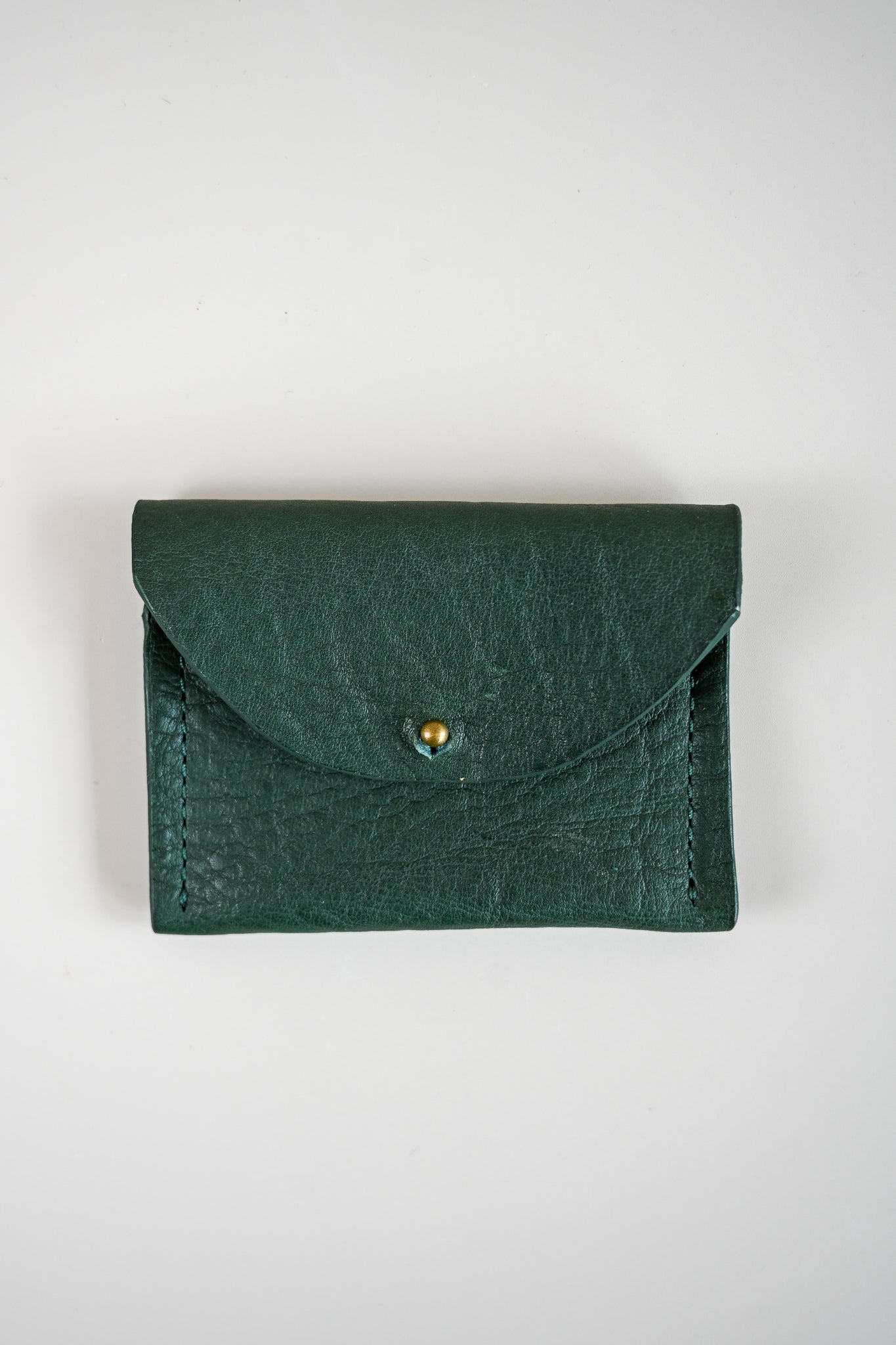Charlie's Goods - Card Holder - Forest Green Leather