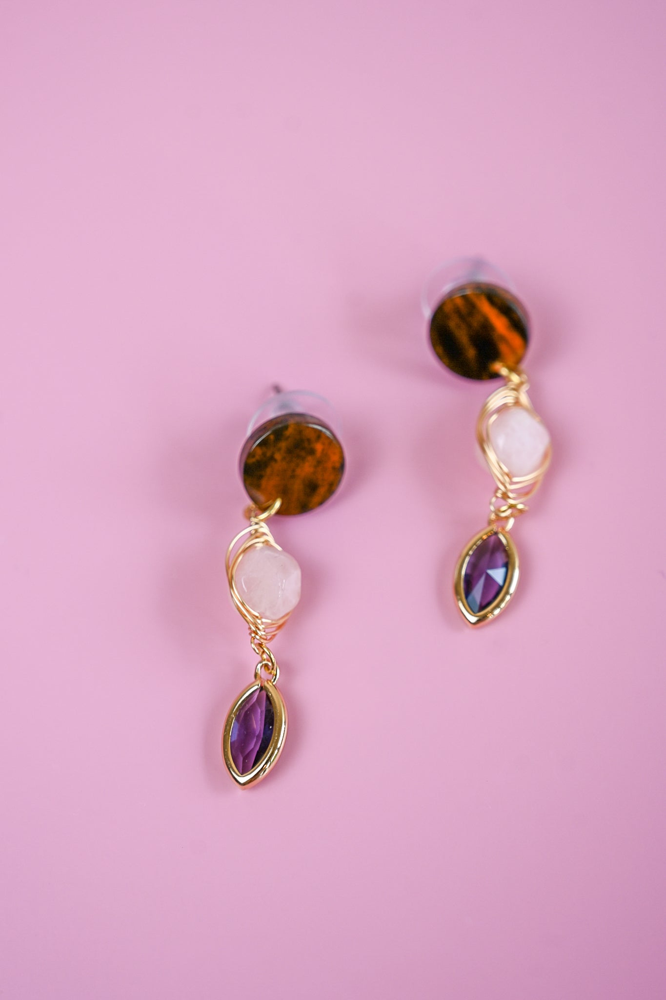 Jade Dangles Earrings