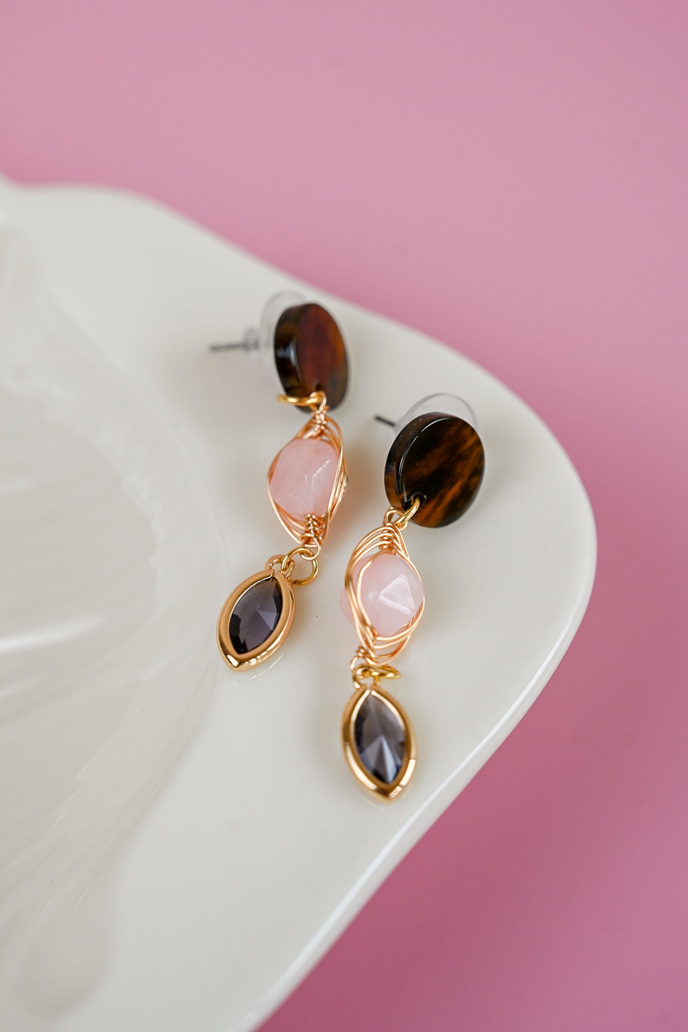 Jade Dangles Earrings