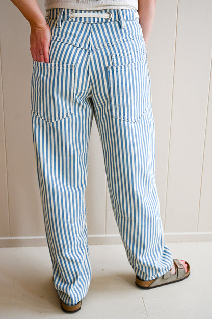 Del Monte Blvd Barrel Stripe Pant