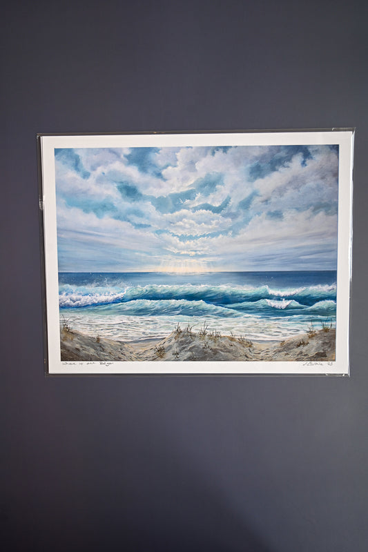 Where it All Began Print by Julia Esdaile