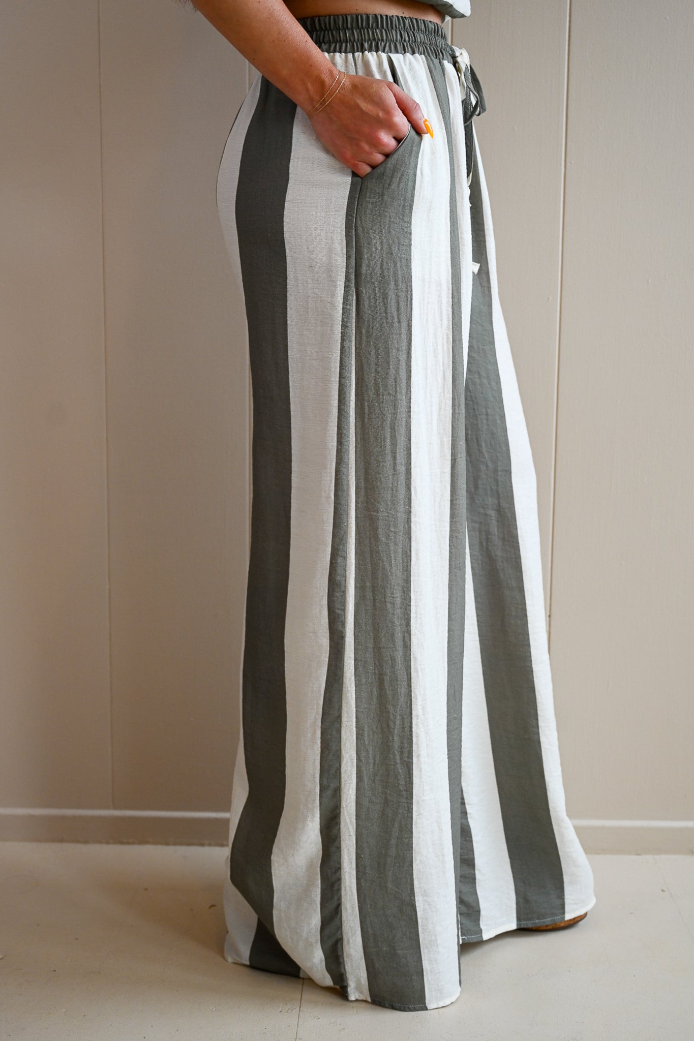 Beaumont Avenue Striped Trouser