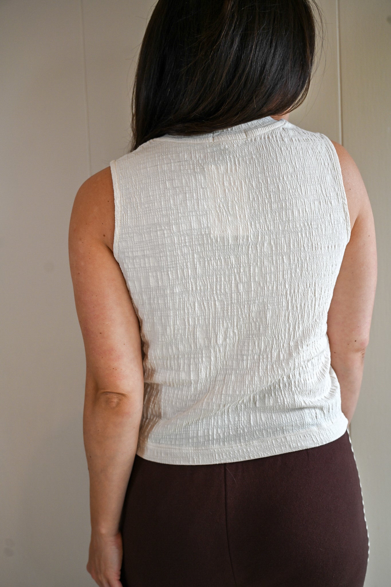 Platt Court Textured Tank - Sand