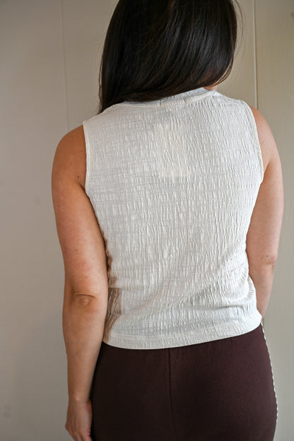 Platt Court Textured Tank - Sand