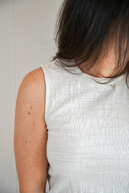 Platt Court Textured Tank - Sand