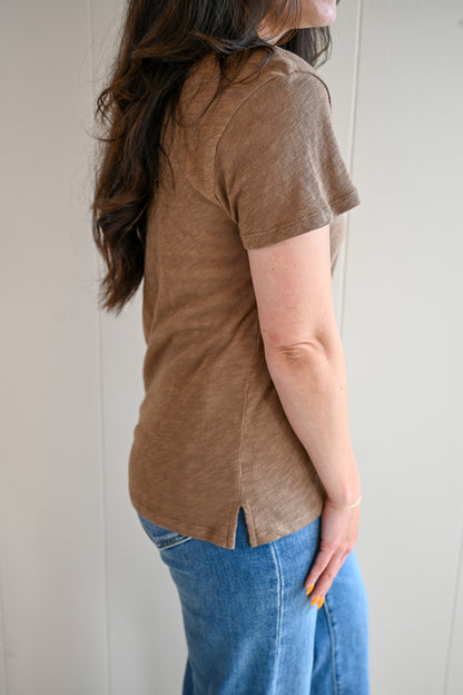 Austin Avenue Oversized Tee - Driftwood