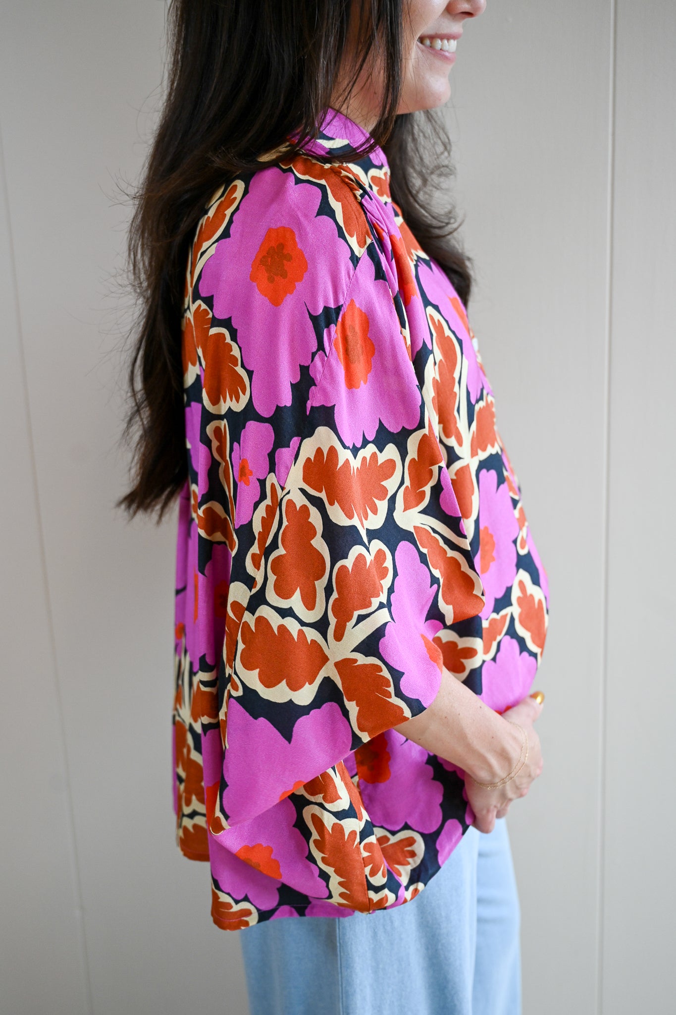 Ruth Court Floral Blouse