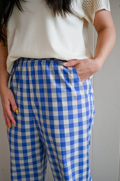 Lighthouse Avenue Gingham Pants