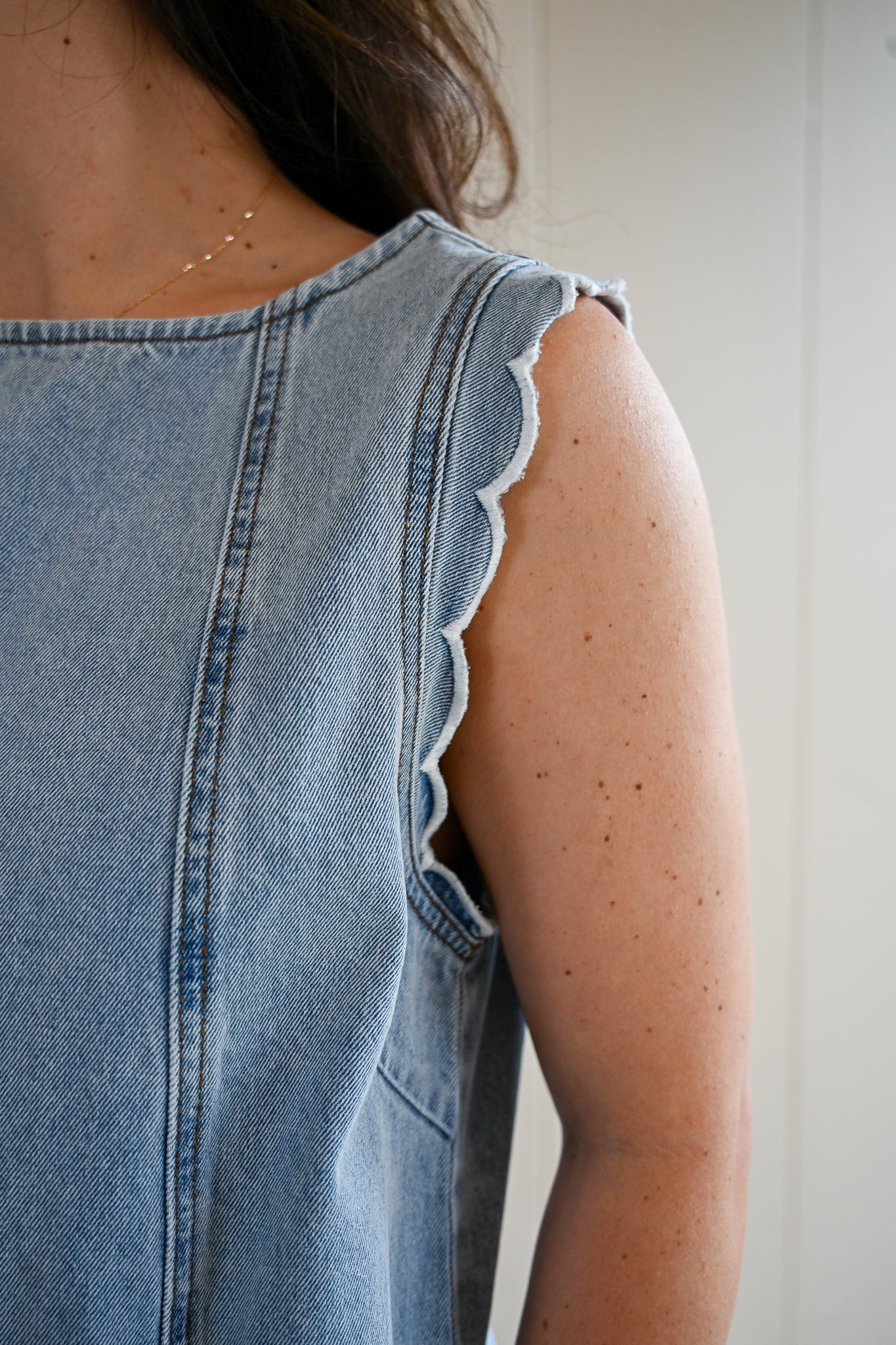Petra Lane Denim Mini Dress