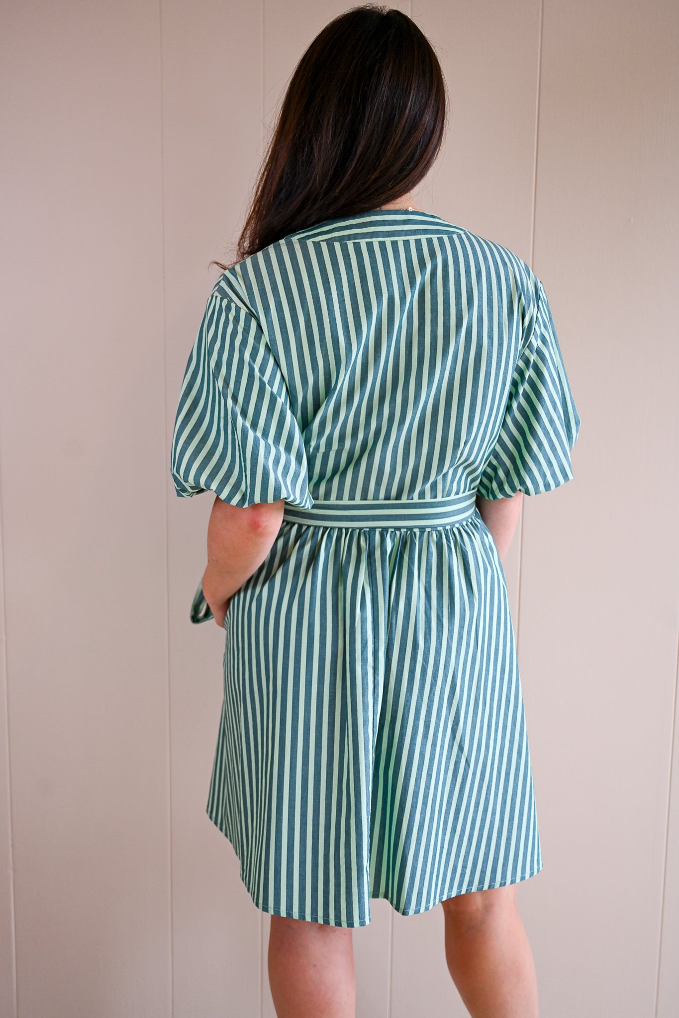 Melton Place Wrap Dress