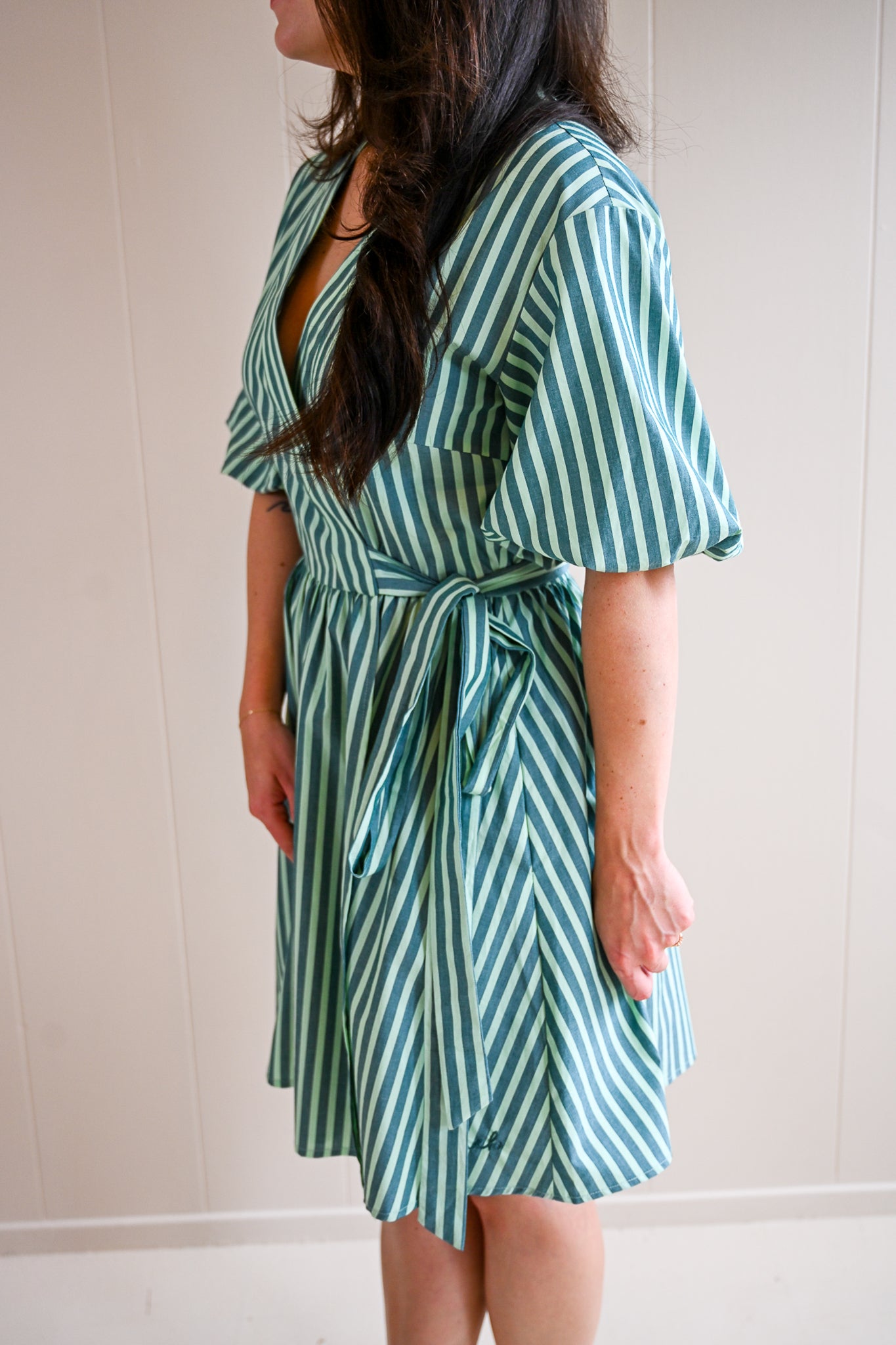 Melton Place Wrap Dress