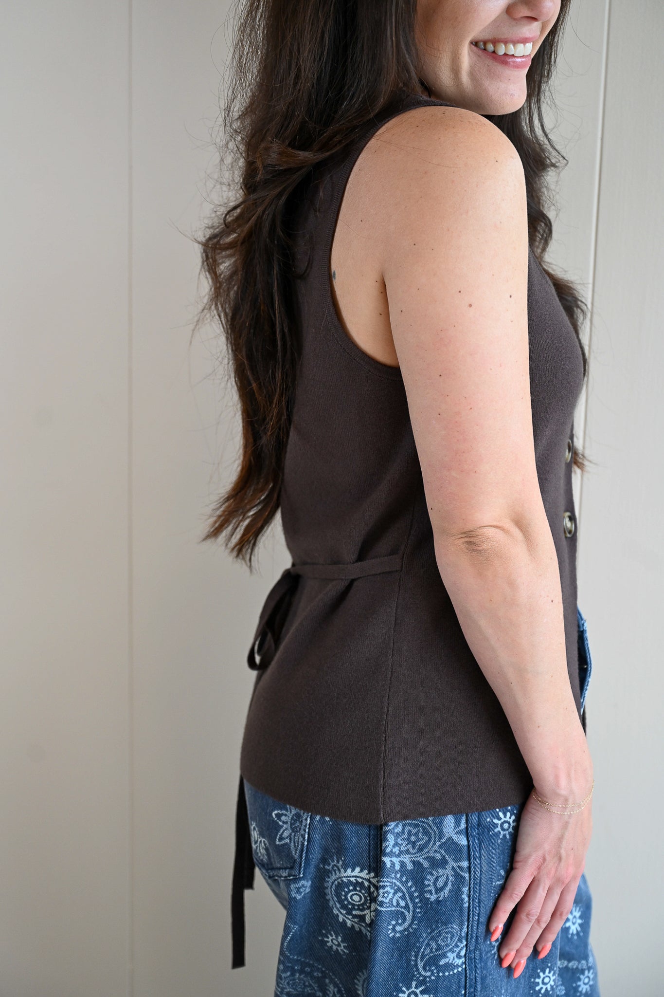 Bentley Street Button Up Vest