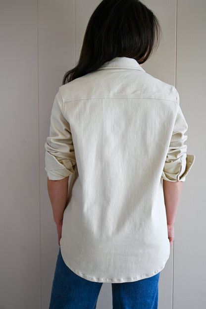 Cove Shirt Cream by VNTNA