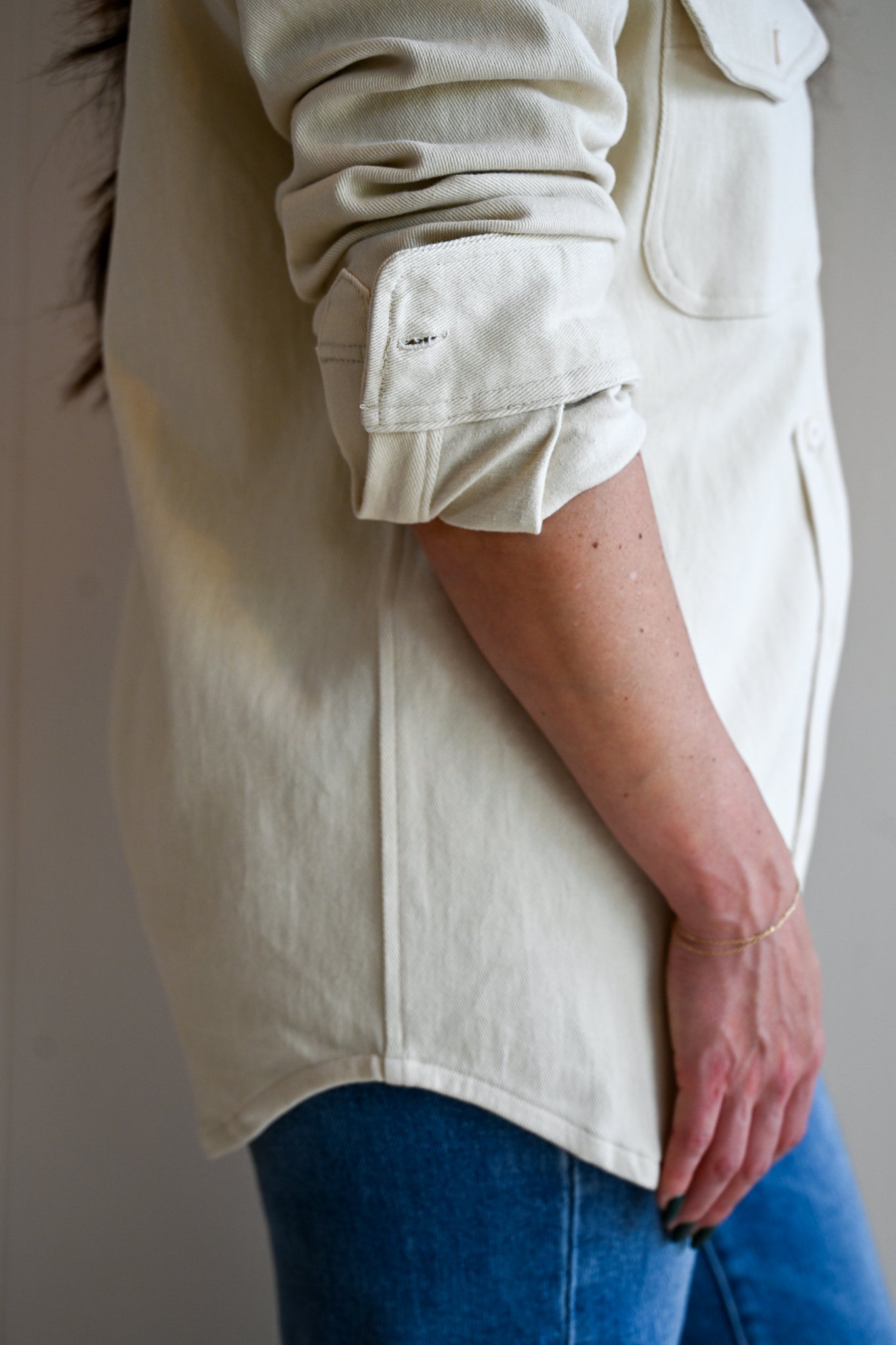 Cove Shirt Cream by VNTNA