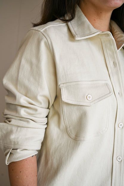 Cove Shirt Cream by VNTNA