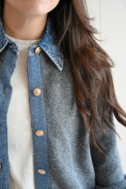 Sunset Drive Button Down Sweater