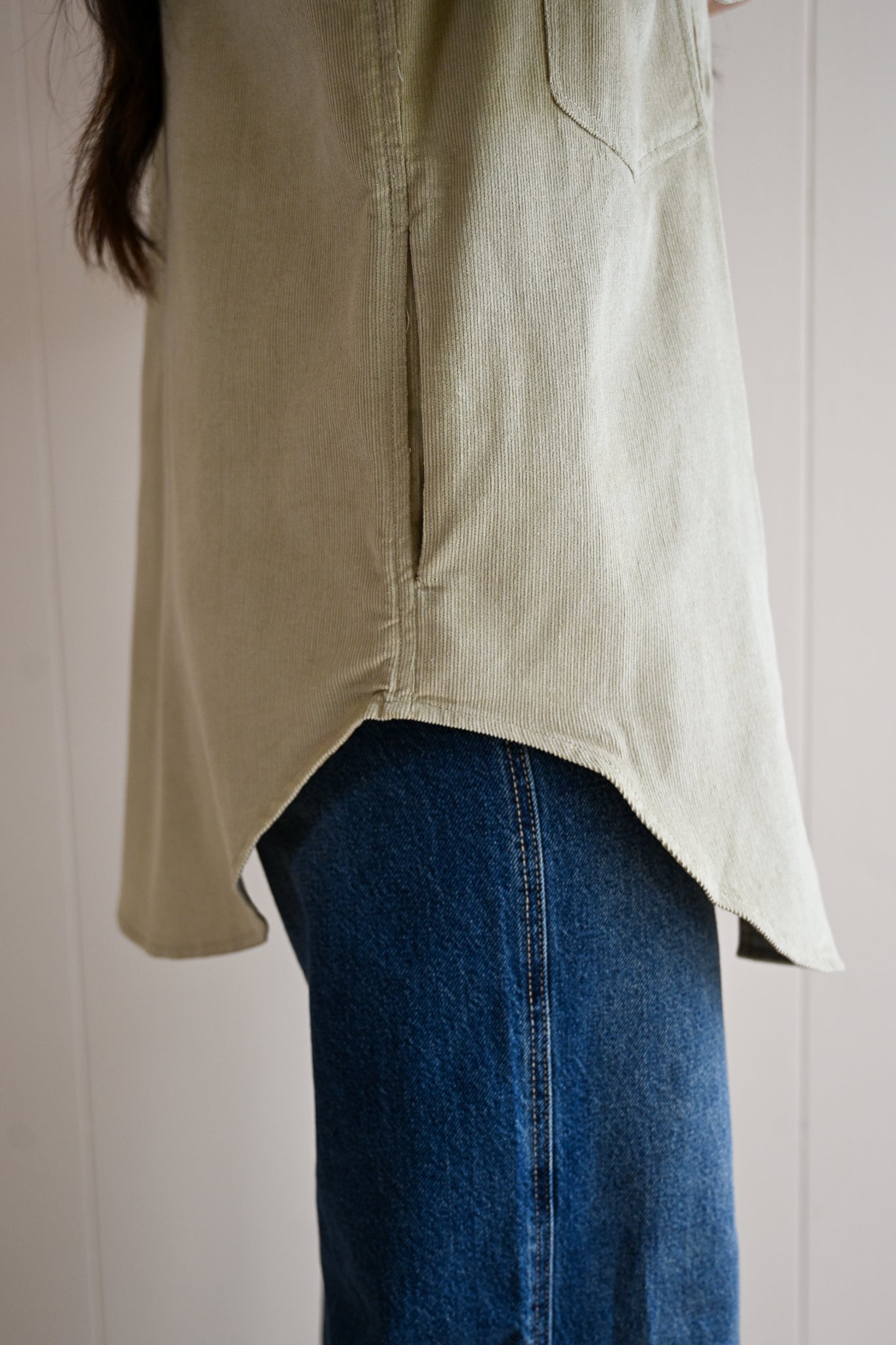 The Drift Shirt Dusty Olive by VNTNA