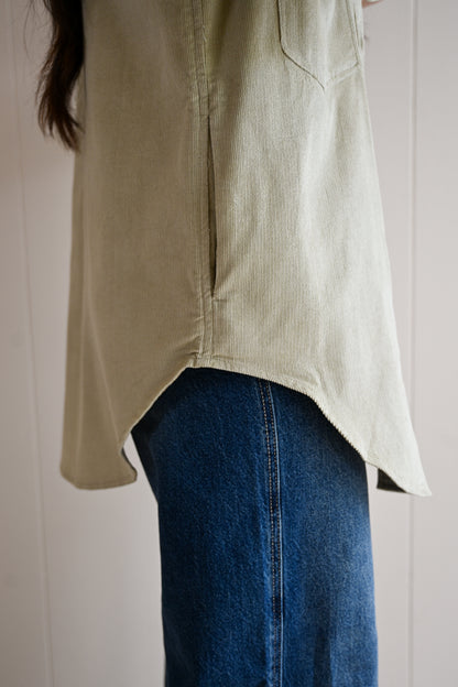 The Drift Shirt Dusty Olive by VNTNA