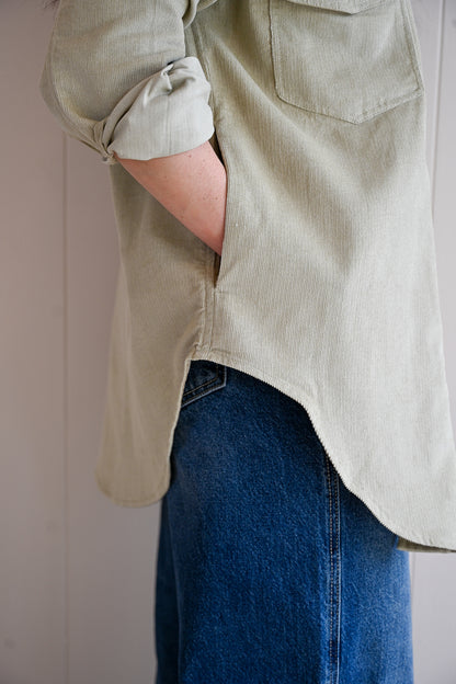 The Drift Shirt Dusty Olive by VNTNA