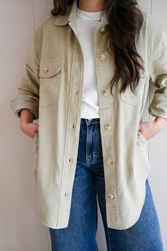The Drift Shirt Dusty Olive by VNTNA