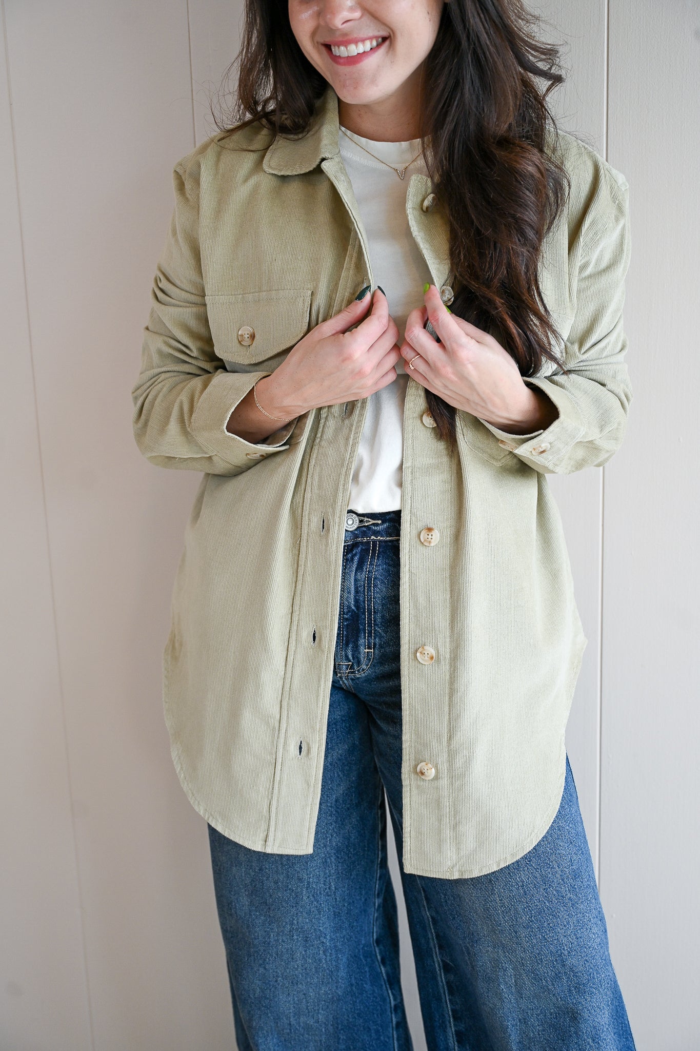 The Drift Shirt Dusty Olive by VNTNA