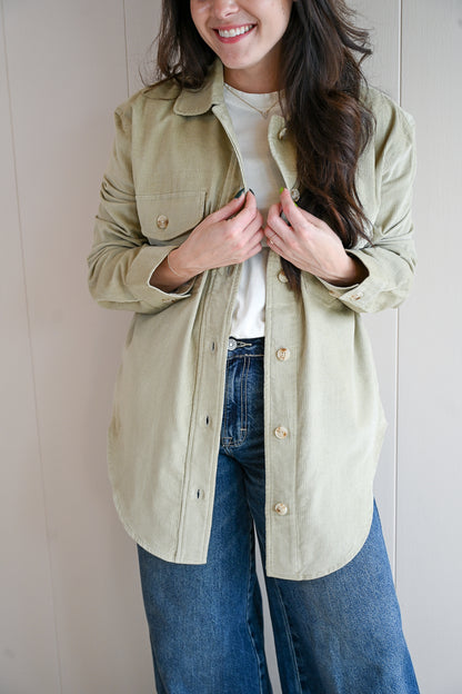 The Drift Shirt Dusty Olive by VNTNA