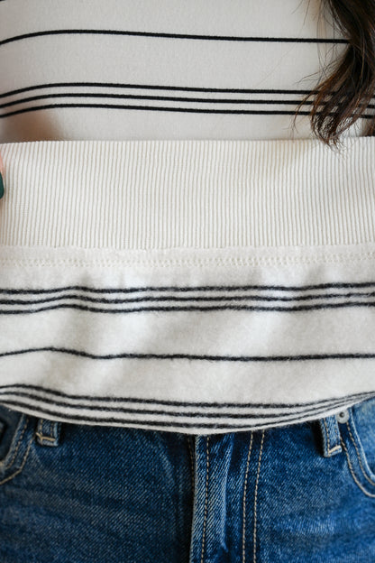 Short Street Stripe Sweatshirt