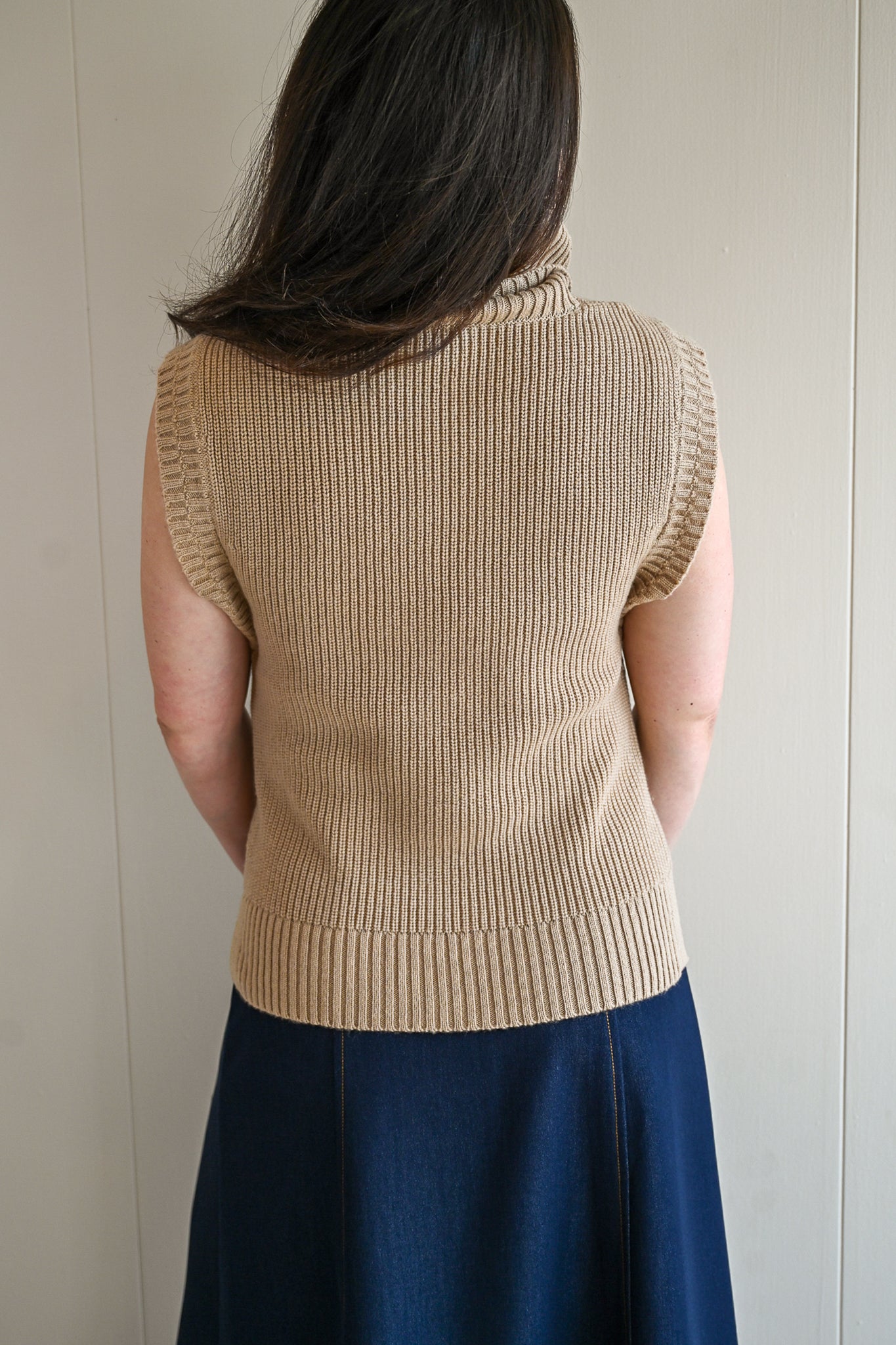 Todd Lane Loose Funnel Neck Sweater