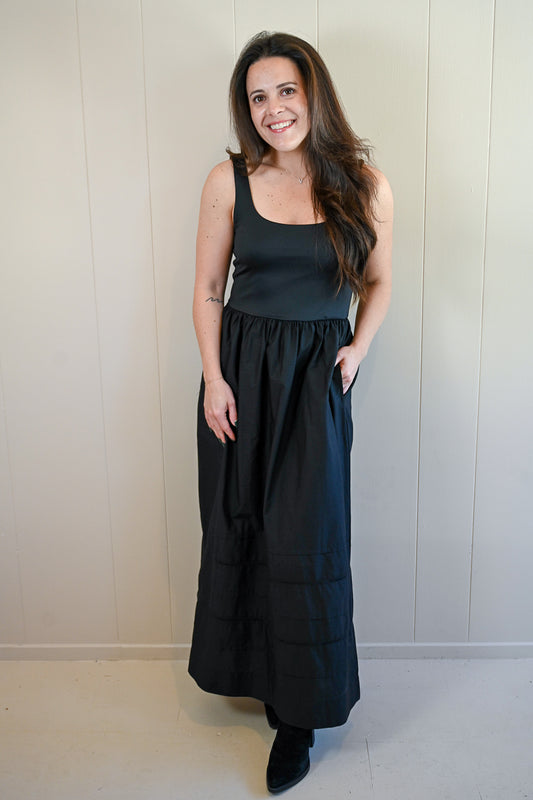 Coral Street Sleeveless Midi Dress