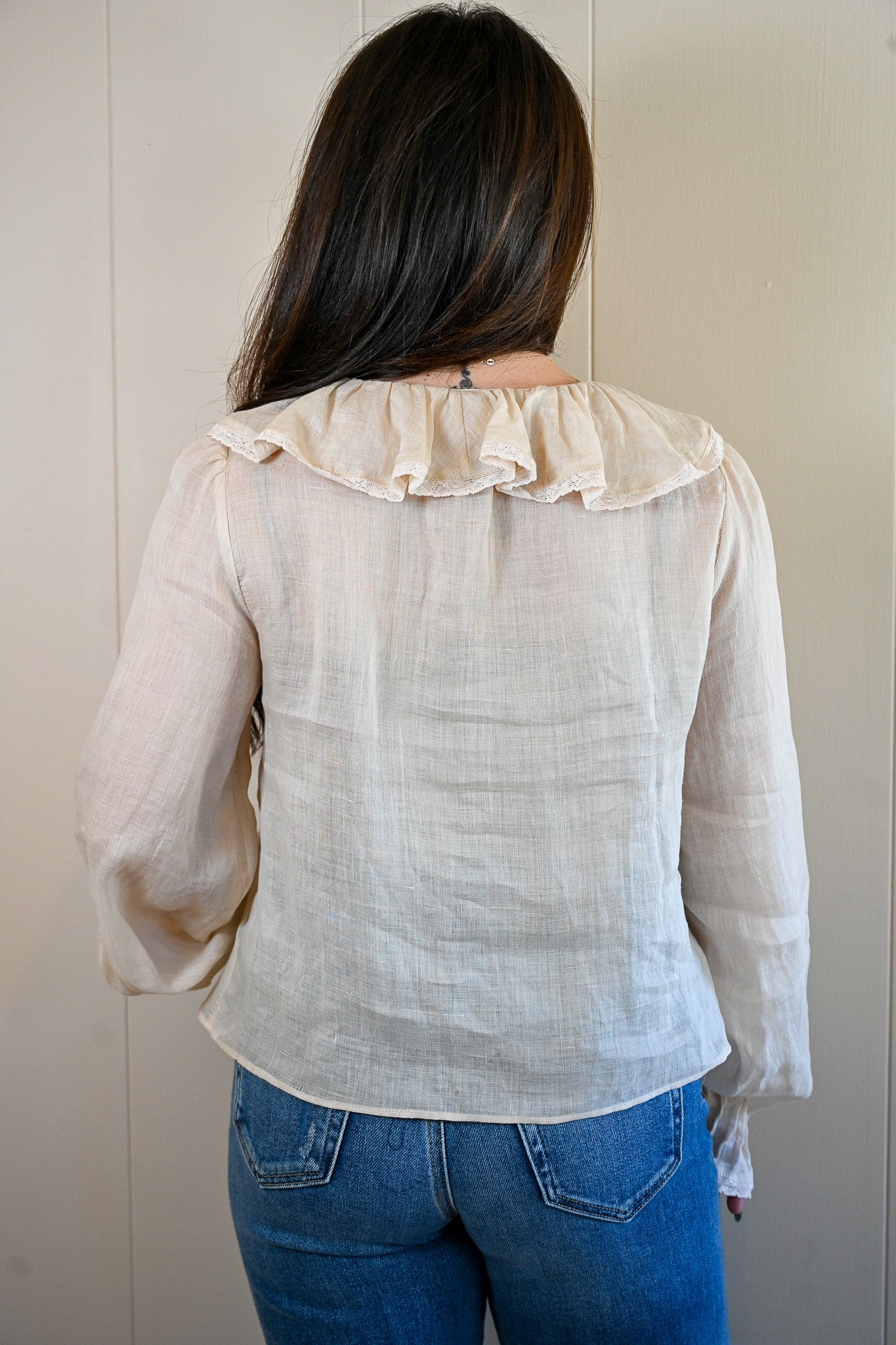 Ripple Street Ruffle Blouse