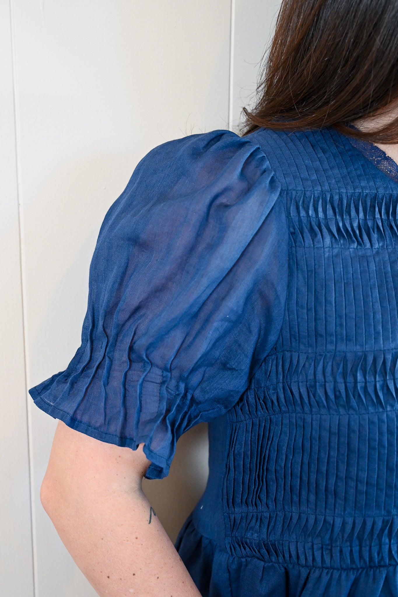 Rosemont Avenue Pleated Top