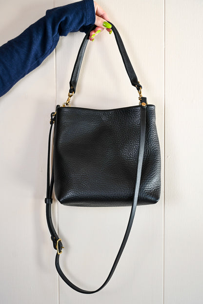 Black Pebble Crossbody by Charlie's Goods