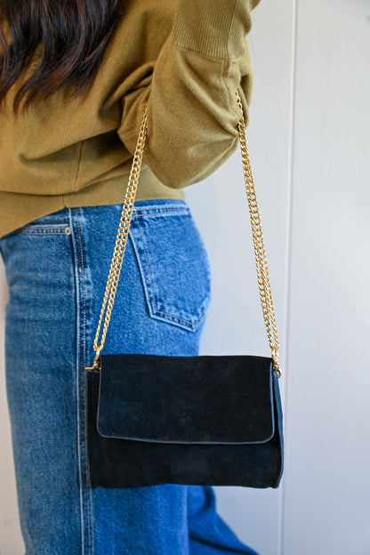 Mini Dylan Black Suede by Charlie's Goods