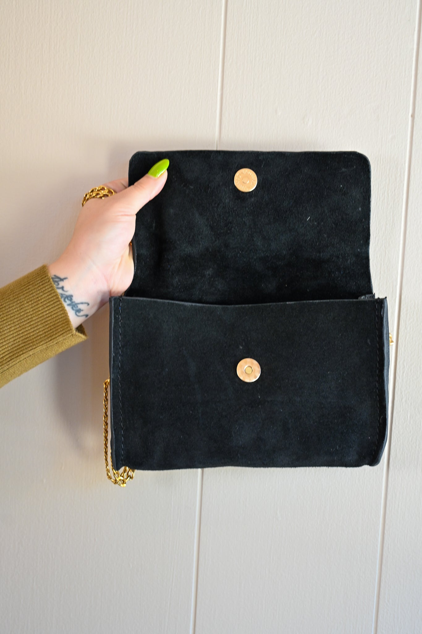 Mini Dylan Black Suede by Charlie's Goods