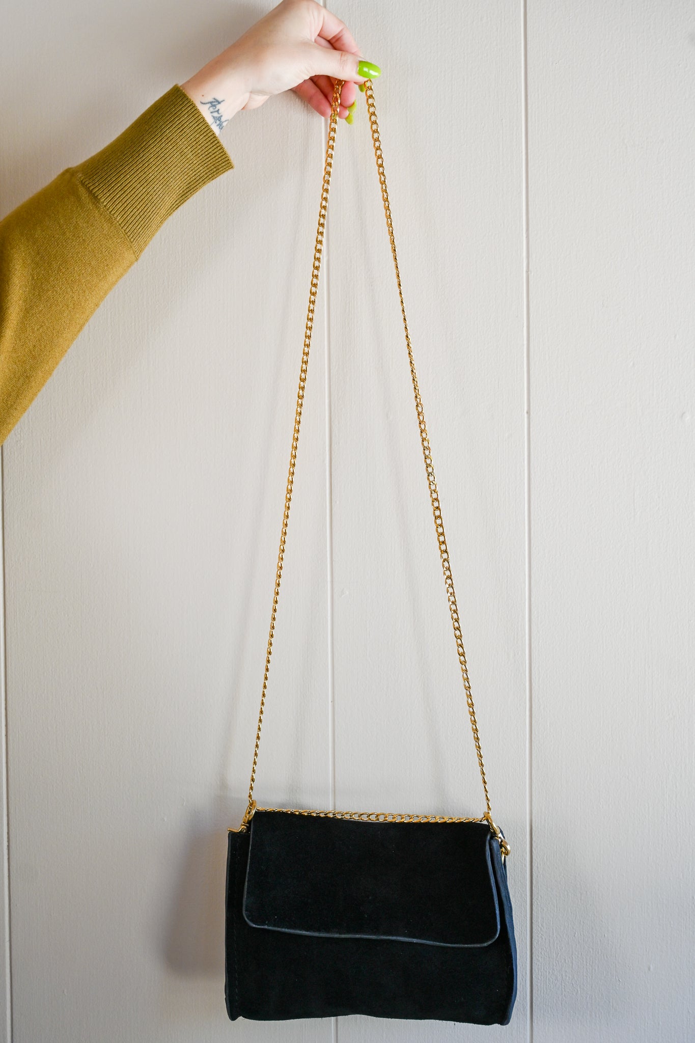 Mini Dylan Black Suede by Charlie's Goods
