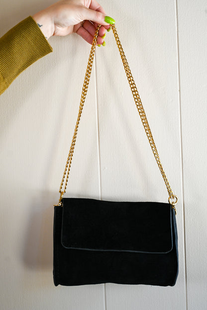 Mini Dylan Black Suede by Charlie's Goods