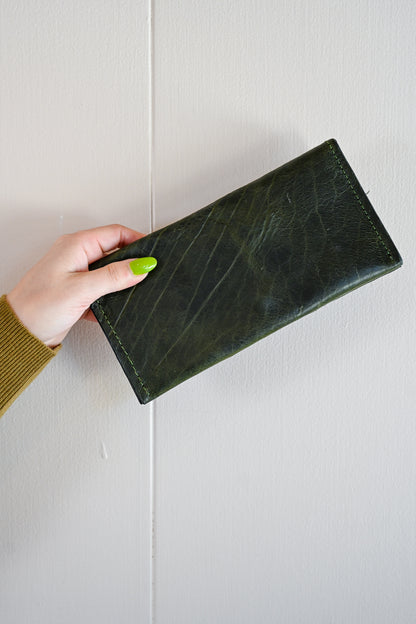 Daphne Wallet Forest Leather by Charlie's Goods