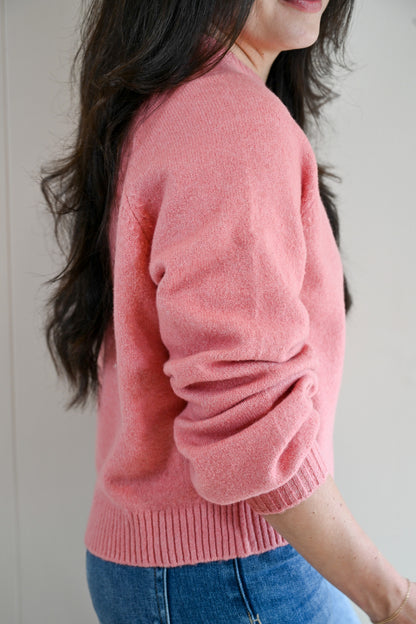 Companion Sweater - Dusty Rose