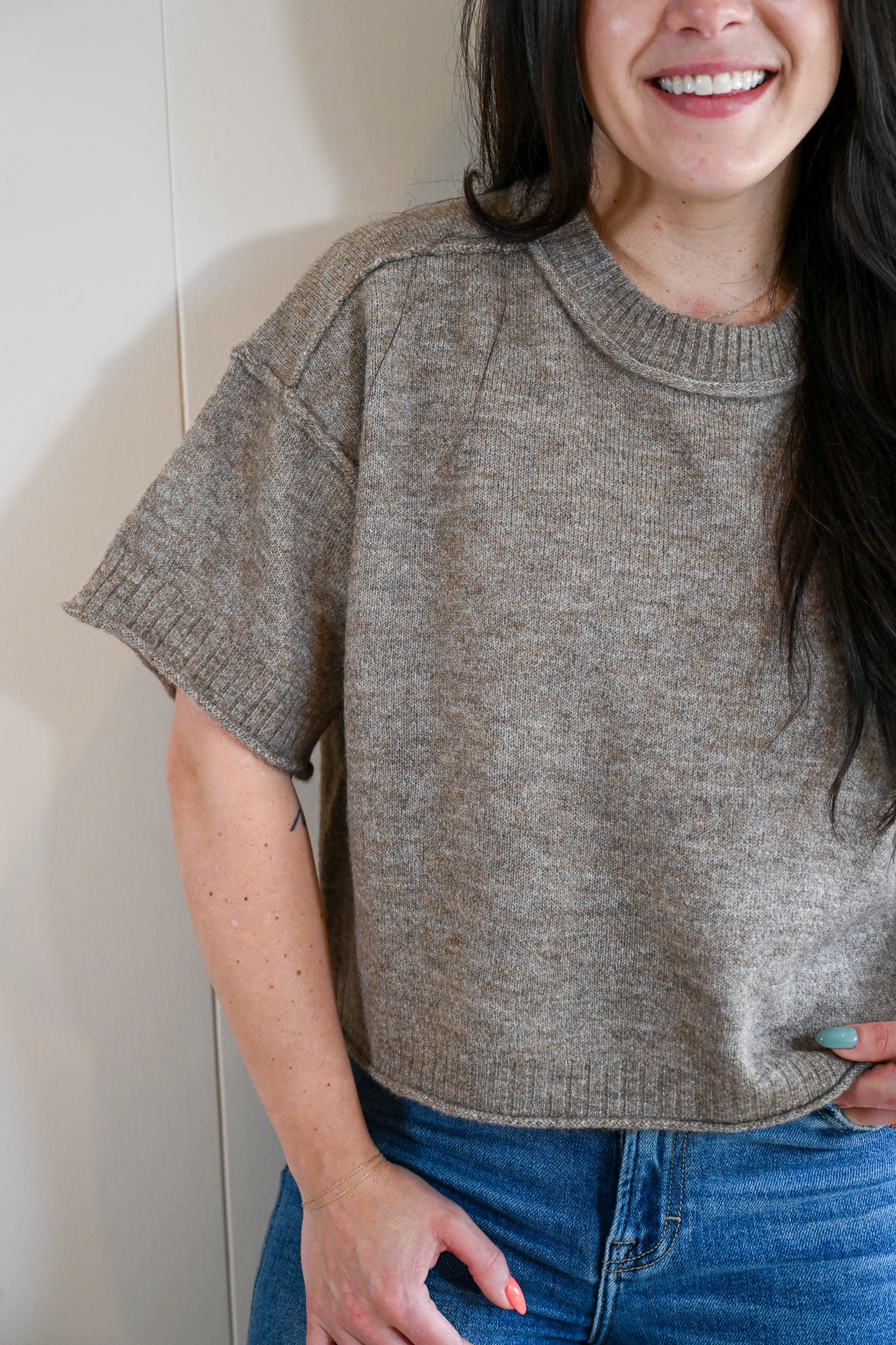 Shafter Avenue Short Sleeve Sweater