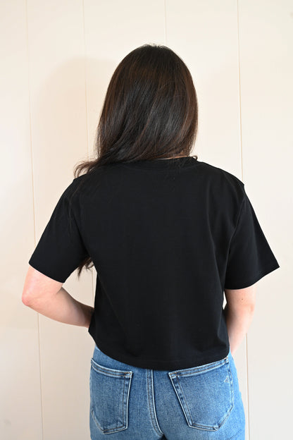 Classic Boy Tee Black by VNTNA