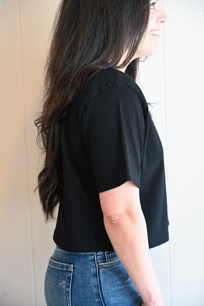 Classic Boy Tee Black by VNTNA