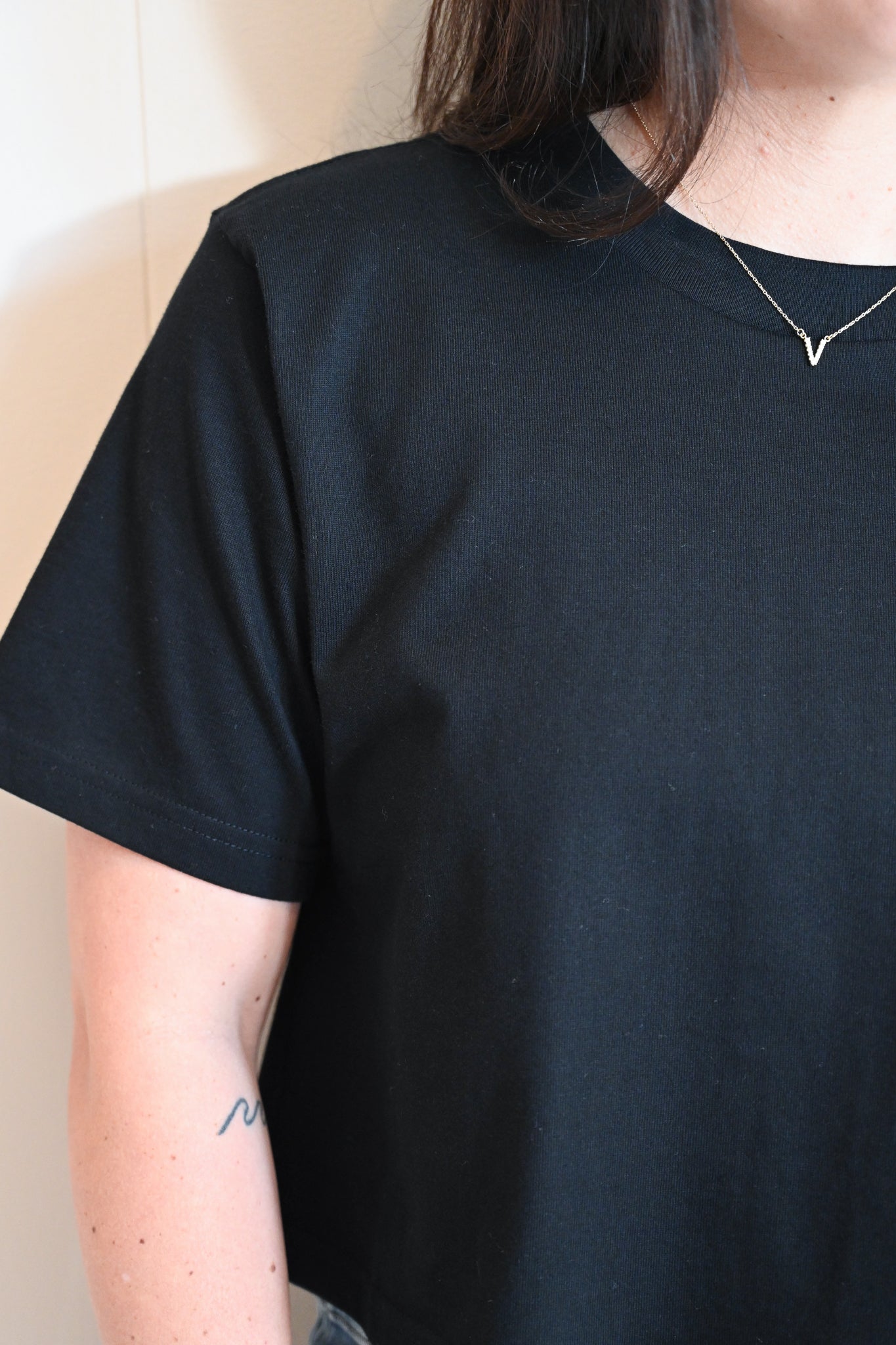 Classic Boy Tee Black by VNTNA