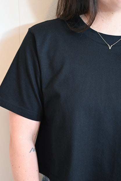 Classic Boy Tee Black by VNTNA