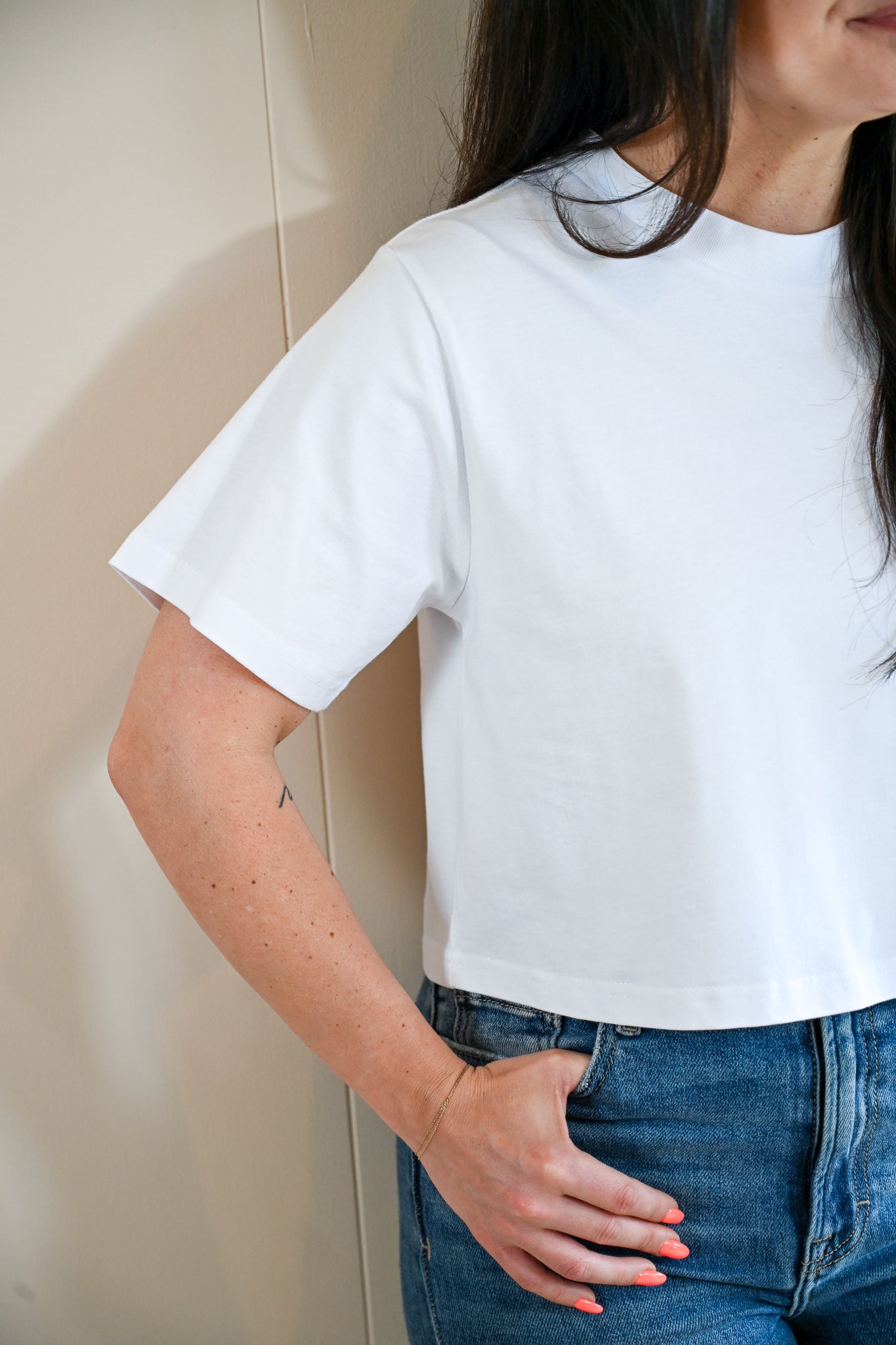 Classic Boy Tee White by VNTNA