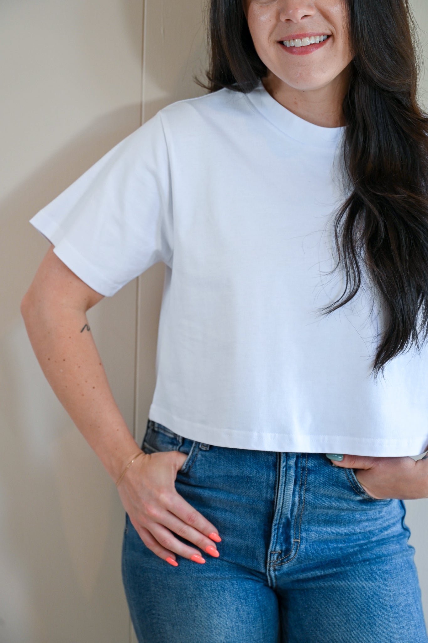 Classic Boy Tee White by VNTNA