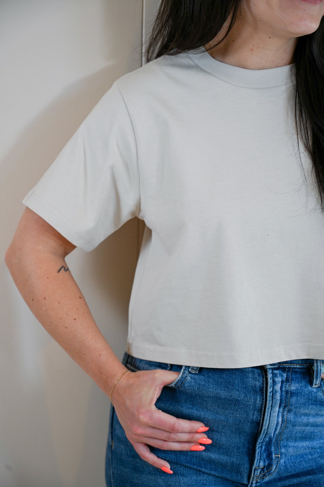 Classic Boy Tee Sandstone by VNTNA