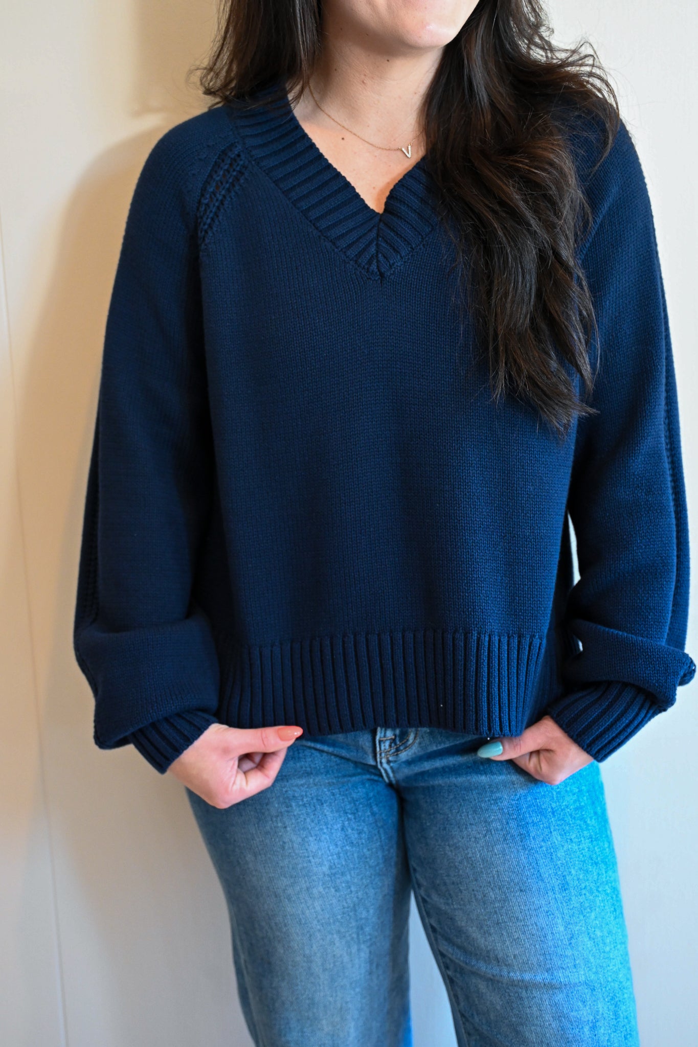 Forest Avenue V Neck Sweater