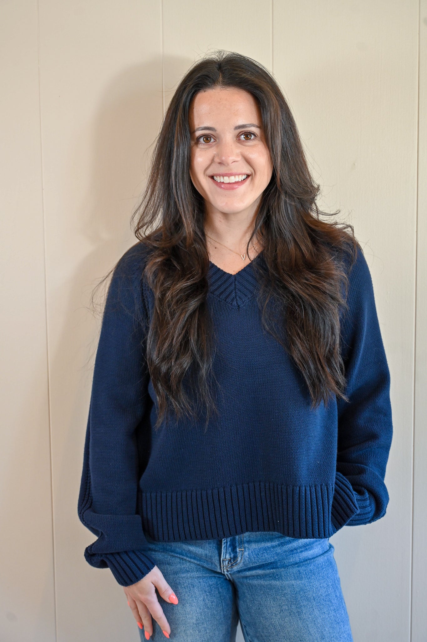 Forest Avenue V Neck Sweater