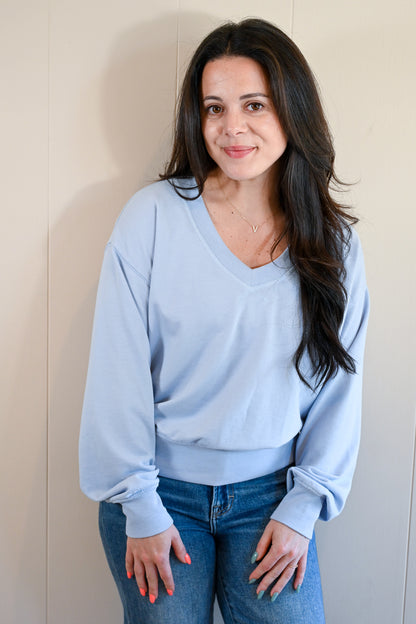 Funston Avenue V Neck Top