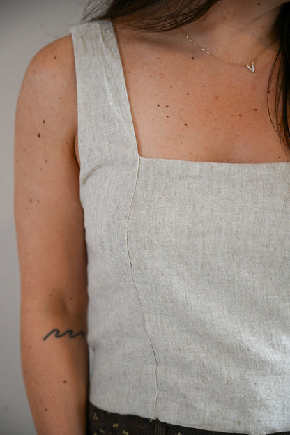 Balboa Avenue Linen Top